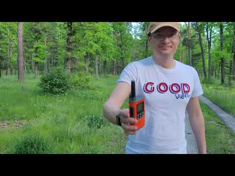 Range test in the forest of the Retevis RT45P radio
