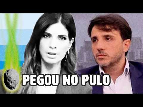 ANDREIA SADI HUMILHA RENAN SANTOS EM SABATINA | PLANTÃO