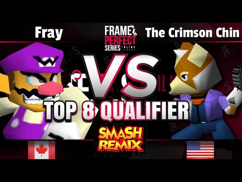 FPS3 Online Top 8 Qual. - FraySSB (Wario,Bowser) vs. Crimson Chin (Fox,Kirby,Pikachu) - Smash Remix