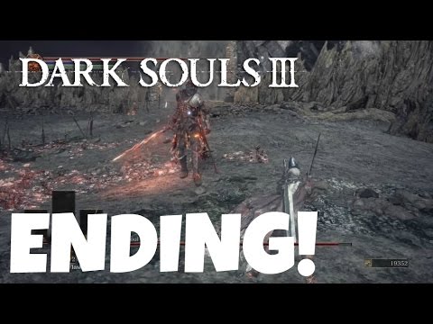 Dark Souls 3 Gameplay Walkthrough Part 34\Ending Soul of Cinder!