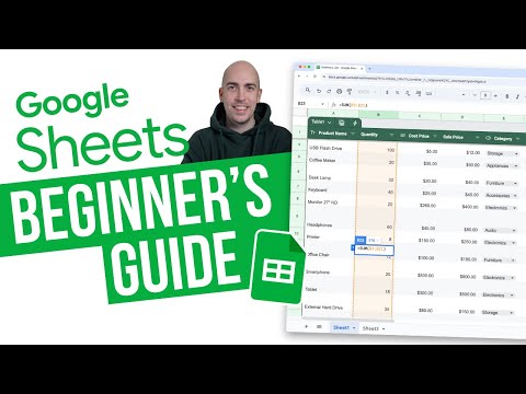 How To Use Google Sheets (Beginner's Guide)
