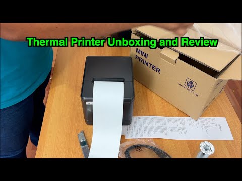 Automatic thermal bill printer, for supermarket, 220 v