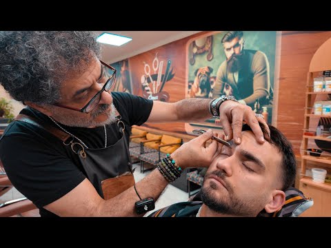 ASMR Relaxing Haircut ✂️ Turkish Barber Experience