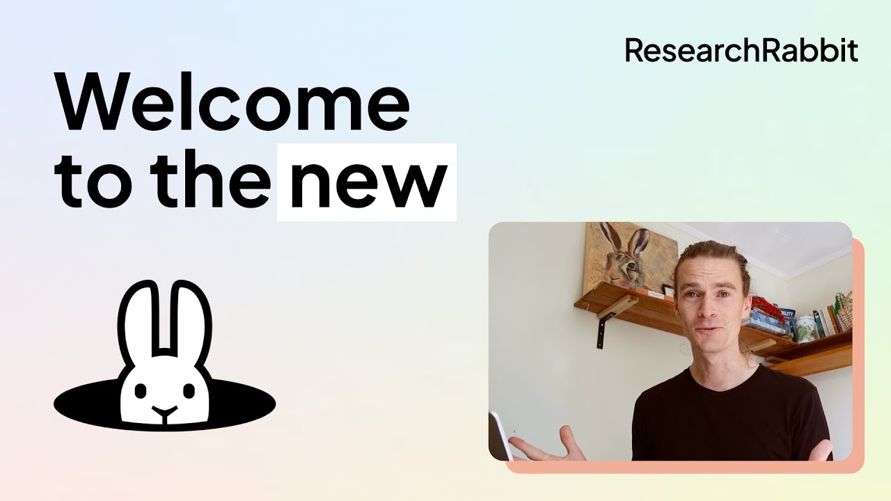 Welcome to the new ResearchRabbit video thumbnail