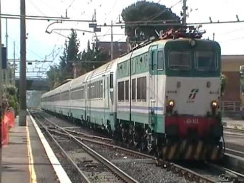 E656.033 in partenza con l' IC 510 "Capodimonte" Salerno - Torino Porta Nuova