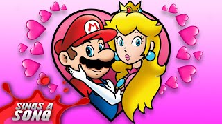 Mario And Princess Peach Sing A Love Song (Super Mario Video Game Parody)
