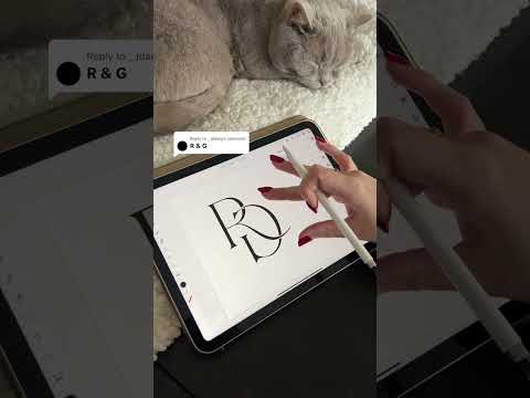 R & G | Adobe Illustrator Logo Design #designprocess #adobeillustrator #procreate