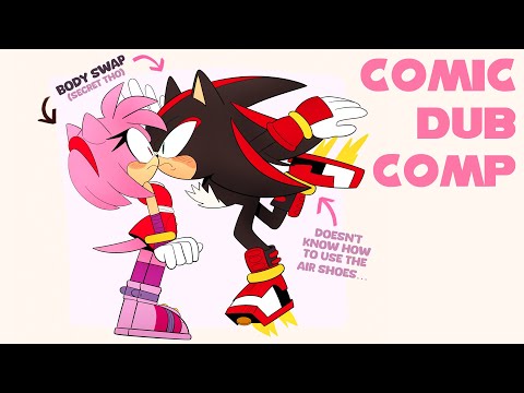 Body Swap! - Shadow x Amy (Shadamy) Sonic Comic Dub Comp