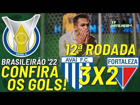 [Série A '22] 12ª Rodada | Avaí FC 3 X 2 Fortaleza EC | Gols | TV ARTILHEIRO