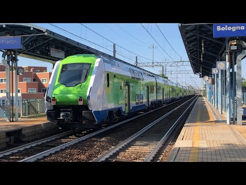 NCL Piedimonte Villa S.Lucia Acquino - Bologna San Donato E464.391/274 + ETR 521 - S1 017/018