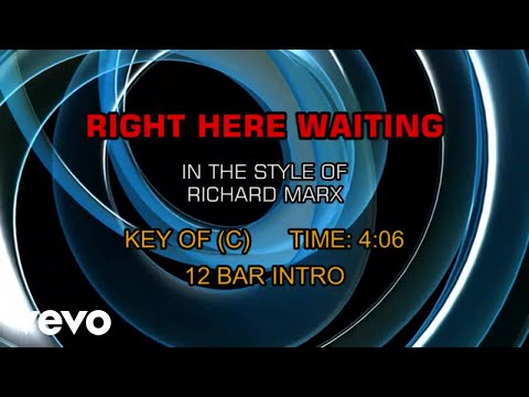 Richard Marx - Right Here Waiting (Karaoke)