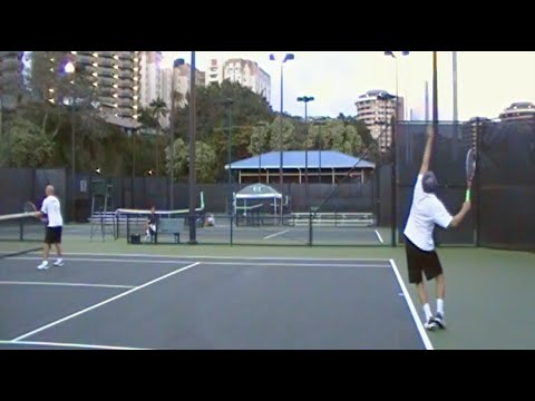 Maatta/Tribler vs  Bode/Jobe FINALS HIGHLIGHTS - University of Hawaii Men's Night Doubles 2012