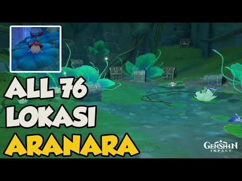 All 76 Lokasi Aranara Sumeru【Genshin Impact】