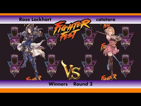 Flynn's Arcade Fighter Fest 5 WR2 - Rose Lockhart (Lancelot) Vs catatora (Djeeta) Granblue Fantasy