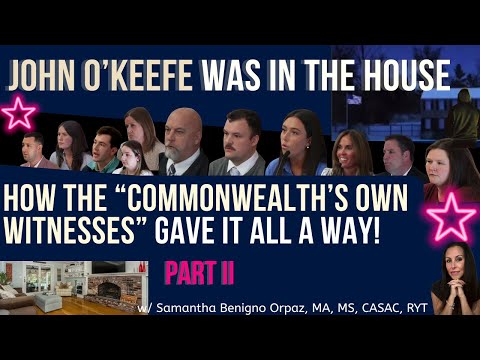 JOHN O'KEEFE WAS IN THAT HOUSE!  HOW I FIGURED IT OUT! A 3 Part Series. Part 2