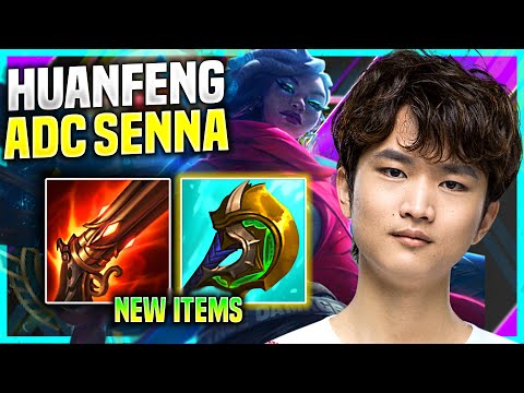 HUANFENG PICKS SENNA WITH NEW ITEM DIVINE SUNDERER! - SN Huanfeng Plays Senna ADC vs Jhin!
