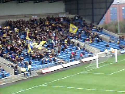 James Constable scores for Oxford against Stevenage 20 Dec  2008