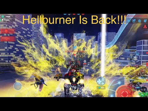 Hellburner Is Back! With Ember & Blaze - War Robots 2021.05.17 Beacon Rush