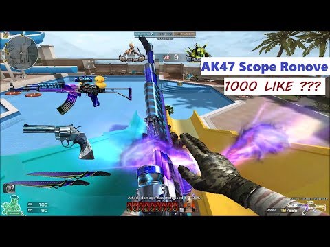 Crossfire NA 2.0 : AK47 Scope Ronove - Hero Mode X - Zombie V4