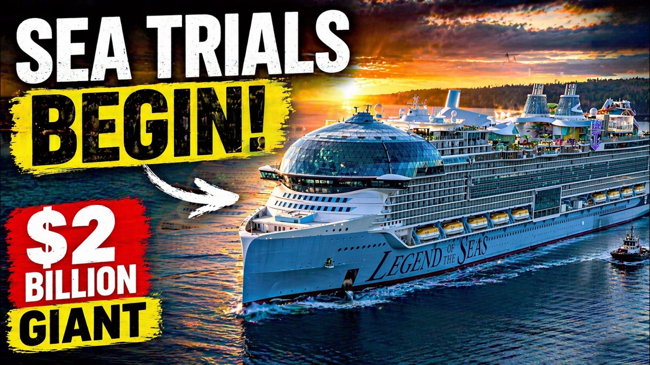 Legend of the Seas EXTREME Sea Trials | Will the $2 Billion Giant Survive?