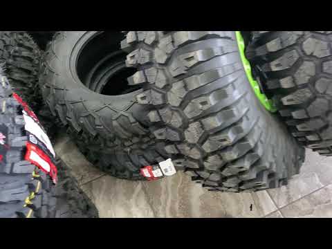 35" MAXXIS ROXXZILLA mounted on KRX 1000 Stock Wheels! What do they weigh???