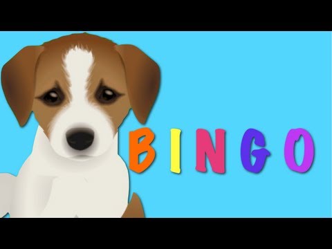 BINGO - Dog Song Nursery Rhyme | Kids Animation Rhymes For Children
