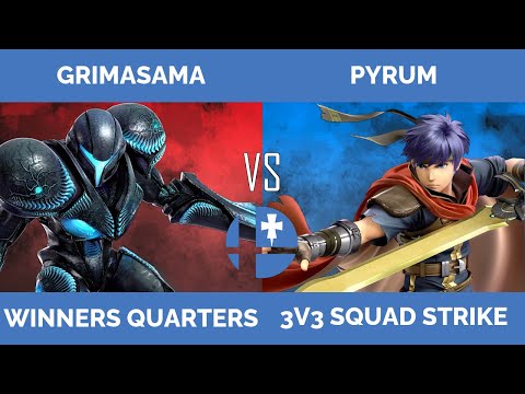 RogaSmash 199.99: Ultimate 3v3 Squad Strike Winners Quarters – GrimaSama vs Pyrum