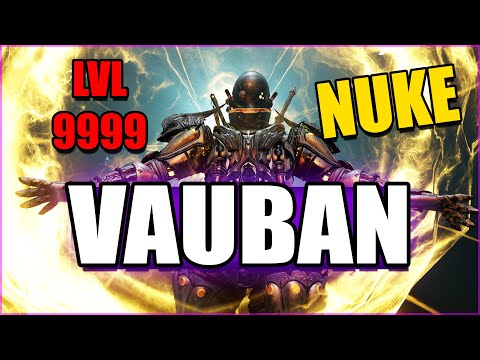 Vauban Prime Steel Path Level 9999 Build Guide - Flechette Orb Infinite Scaling Nuke [Warframe]