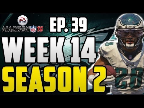 Madden NFL 16 Philadelphia Eagles Connected Franchise: Week 14 vs Browns [Ep.39] (Season 2)