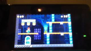 How to get the warp cannon in mushroom world in new super mario bros 2