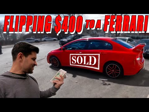 How Bad is Our Auction Honda Civic Si - Flipping $400 into a Ferrari Part 36