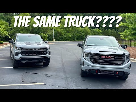 2024 Chevrolet Silverado LT Trail Boss VS 2024 GMC Sierra AT4 - Which Truck Should You Buy?