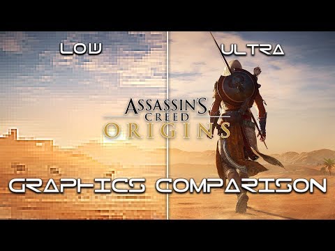 Assassin’s Creed Origins - PC - Low vs Medium vs High vs Ultra detailed Graphics Comparison