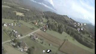 preview picture of video 'FPV Easystar à Planaise (Savoie)'