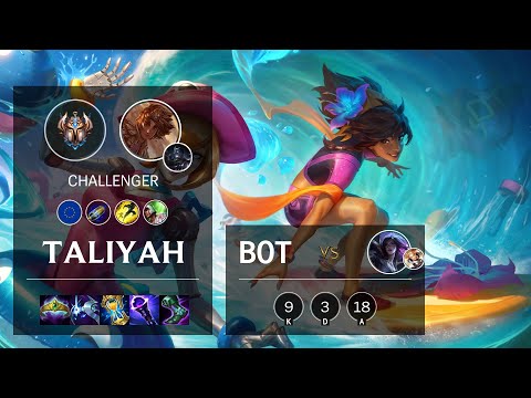Taliyah Bot vs Kai'Sa - EUW Challenger Patch 11.24b