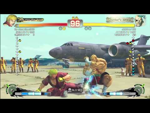SSF4:AE Commentary -  Its showtime360 (Ken) vs. oldriver122 (Sagat)