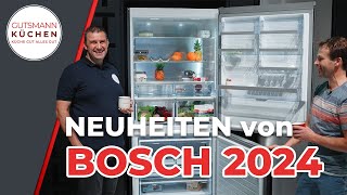 Die neuesten Bosch Kücheninnovationen – Smarte Backöfen, Kochfelder & Kühlschränke | IFA 2024