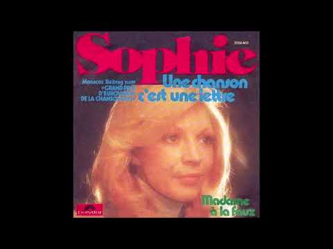 1975 Sophie - Une Chanson C'est Une Lettre