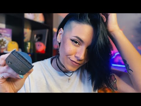ASMR | BFF does your undercut ❤️