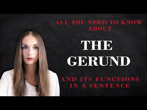 The Gerund // English Grammar Lessons