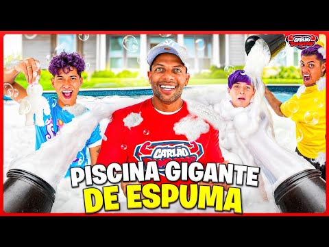 WE MADE A MEGA WATER PARK IN THE NEW MANSION! - POOL PARTY