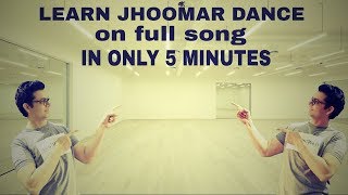 Learn jhoomar dance  on Vanjhali Waja  Angrej  Amr