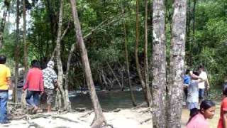 preview picture of video 'IMGP8596.AVI  ..Huay luang waterfall ,Nachaluoy ,Ubon ,Thailand'