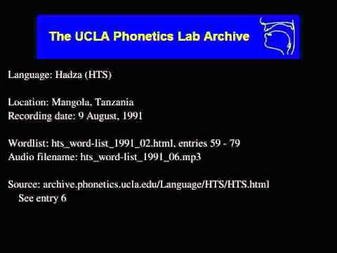 Hadza audio: hts_word-list_1991_06