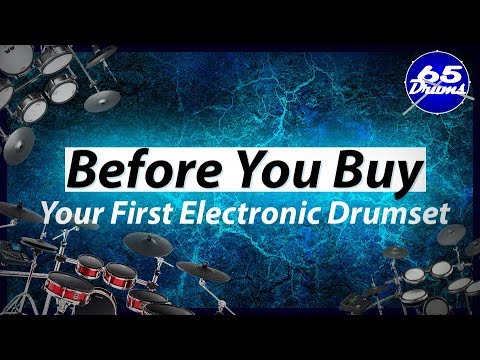 What You Should Know Before Buying Your First Electronic Drumset