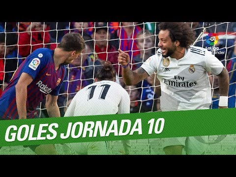 Todos los goles de la Jornada 10 de LaLiga Santander 2018/2019