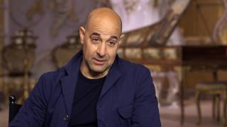 Beauty and the Beast Stanley Tucci Interview video