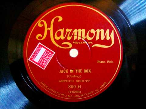 Ragtime - Arthur Schutt, Piano - Jack in the Box - comp. Zez Confrey 1927