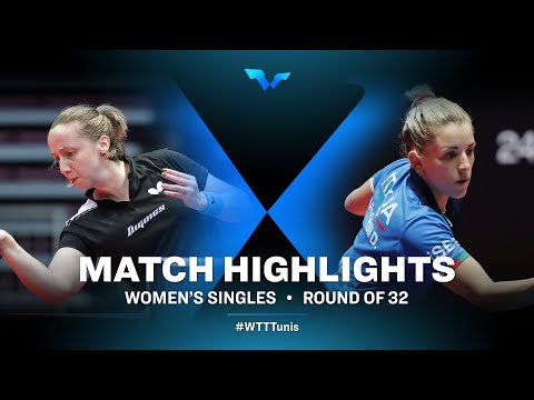 Madarasz Dora vs Vivarelli Debora | WTT Contender Tunis | WS | R32