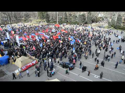 Gestern prorussische Großdemos in Odessa und Donezk [mit Video]